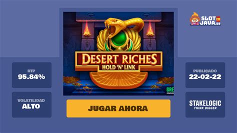 Desert Riches Slot Grátis